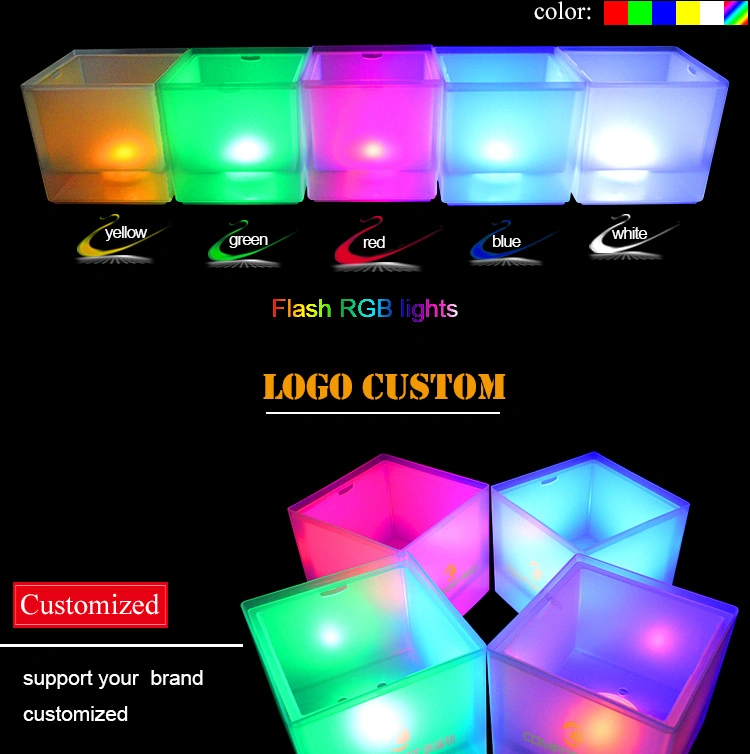 Light up LED Display Base Club Night up LED Display Base Ice Bucket