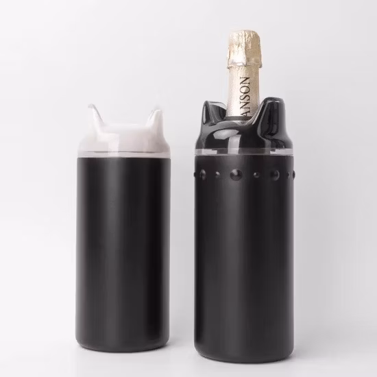 Secchiello per il ghiaccio in plastica ecologica PP per uso alimentare 3.5L 6L 8L 12L Secchiello per il ghiaccio in acrilico con champagne per birra e vino
